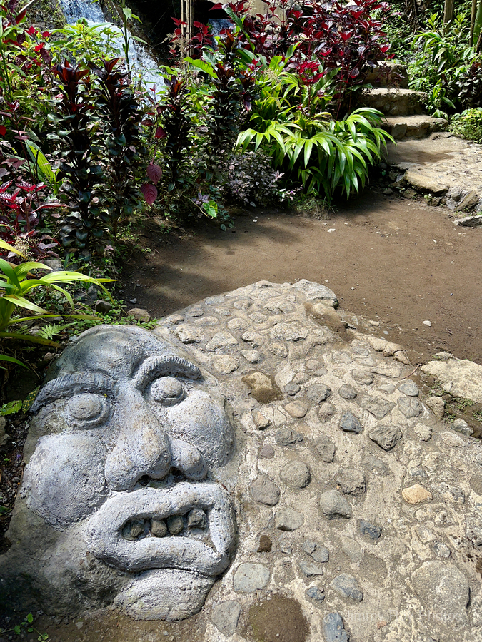 Face in the Ground Munduk Bali  Print