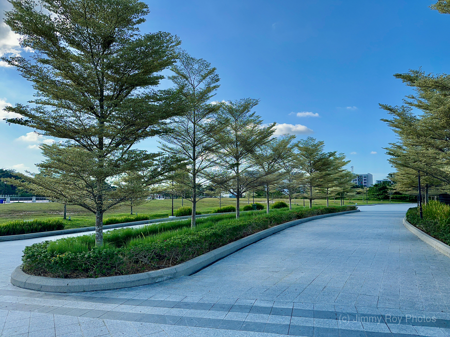 Park in Bandar Seri Begawan Brunei  Print