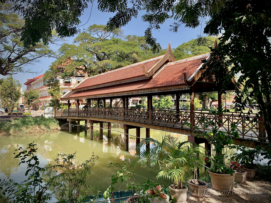 Fancy Walk Across the River  Print