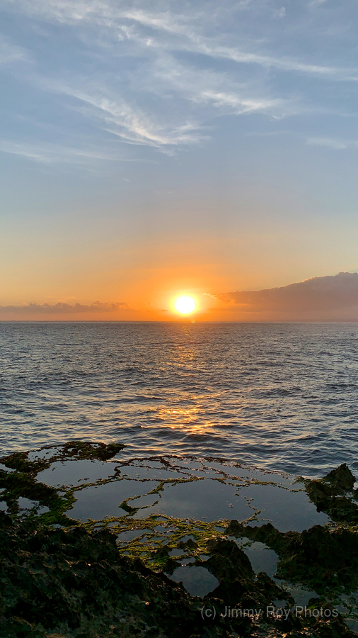 Sunset and Puddles  Print