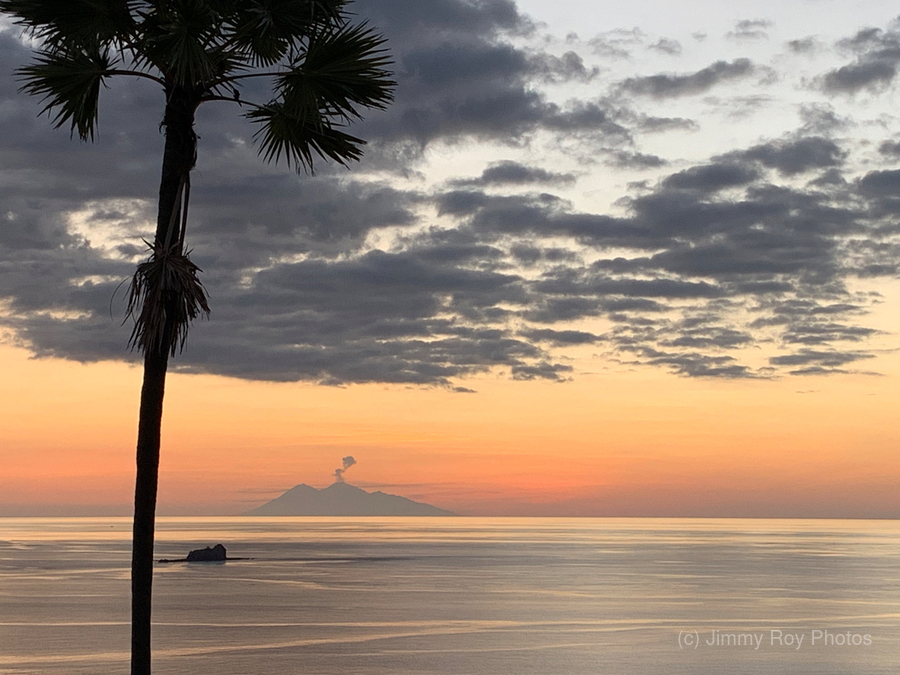 Volcano Far Ahead 1  Print