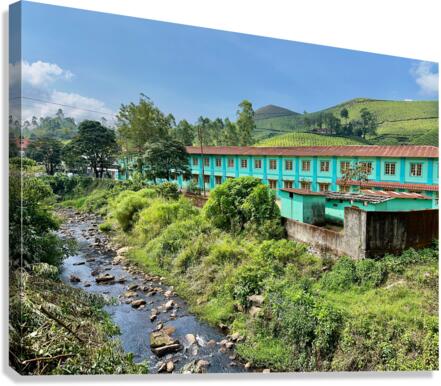Living by the River Canvas Print