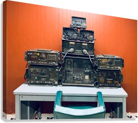 Control Station Canvas Print