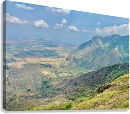Look Down on the Valley Canvas Print