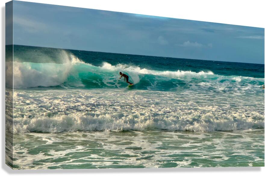 The Surfer Canvas Print
