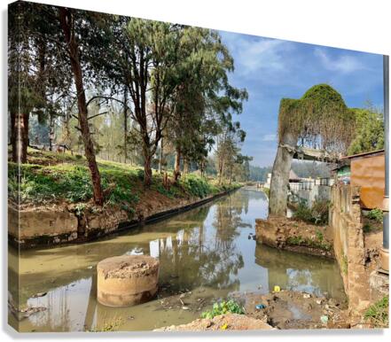 Little Waterway Canvas Print