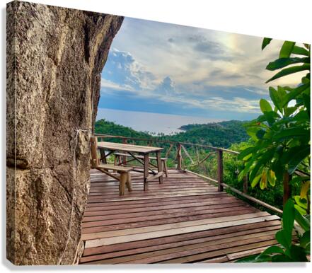 The Picnic View Canvas Print