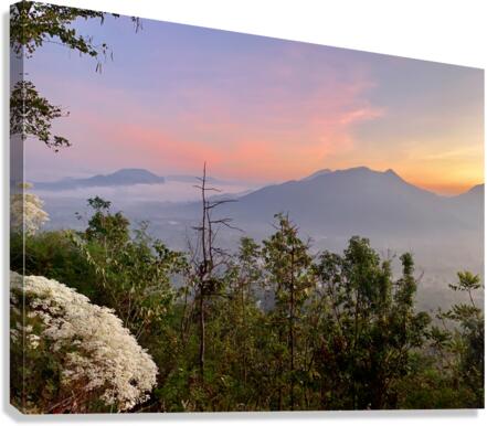 Sunrise Mountains Canvas Print