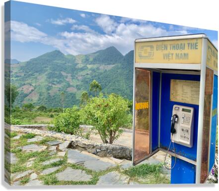 Phone Call from the Summit Canvas Print