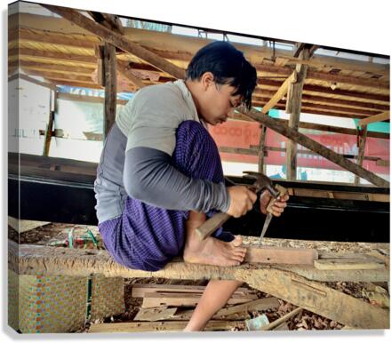 Woodworker Canvas Print