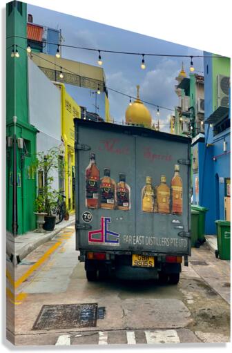 Alcohol Delivery Canvas Print