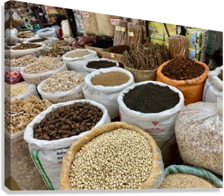 Dry Food For Sale Canvas Print