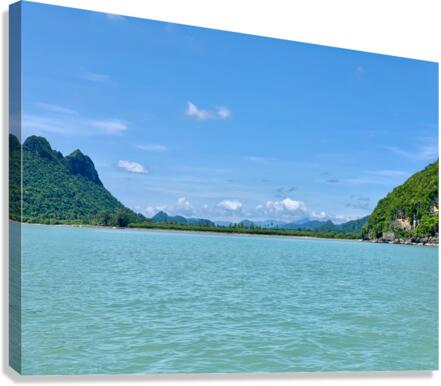 Flat in Between Canvas Print