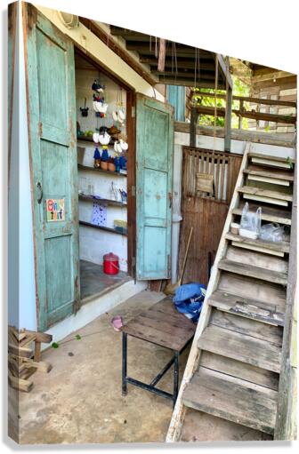 In the Corner Canvas Print