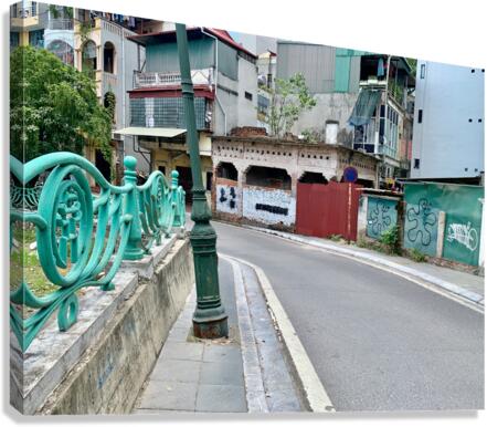 Take the Curve Canvas Print