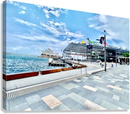 Boat Cruise in Sydney Harbour Canvas Print