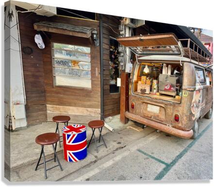 Coffee Truck Canvas Print