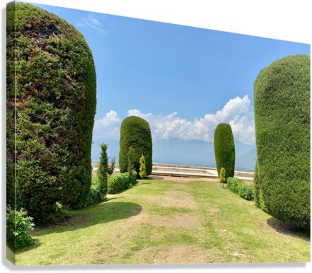 View from Pari Mahal Srinagar 2 Canvas Print