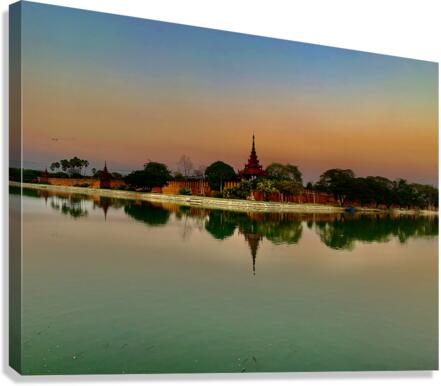 Reflections of Mandalay Canvas Print