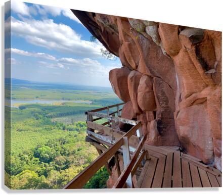 The Amazing Wat Phu Tok 5 Canvas Print