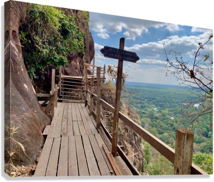 The Amazing Wat Phu Tok 2 Canvas Print