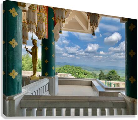 The stylish Wat Pa Phu Kon 6 Canvas Print