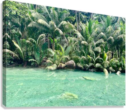Jungle Green Canvas Print
