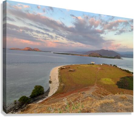 Rounded Beach Canvas Print