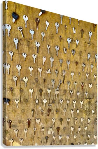 The Keyboard Canvas Print
