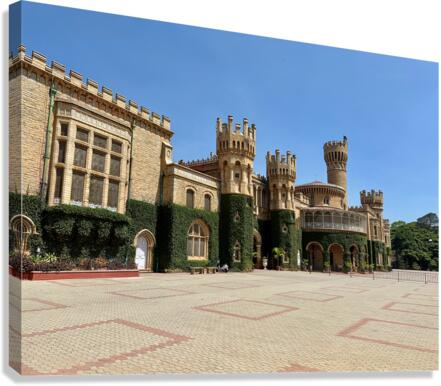 The Bangalore Palace Canvas Print