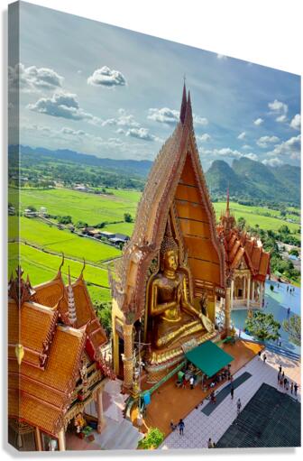Wat Tham Suea 3 Canvas Print
