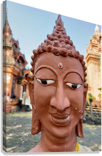 Buddha Closeup Canvas Print