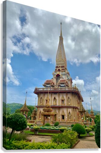Chalong Temple Phuket Thailand Canvas Print
