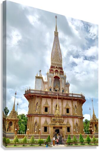 Chalong Temple Phuket Thailand 2 Canvas Print
