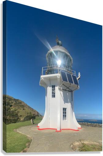 Cape Reinga Lighthouse New Zealand 2 Canvas Print