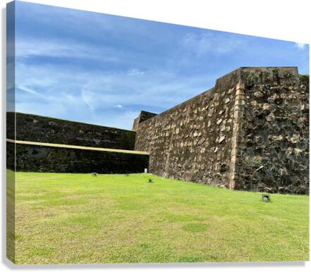 Fortress Wall Canvas Print