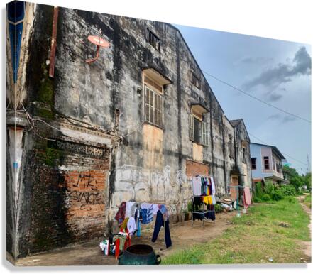 Laundry Time Canvas Print