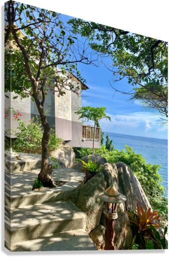 Bungalow with a Nice View Canvas Print