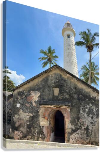 Galle Fort Lighthouse Canvas Print