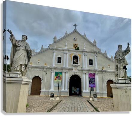 The Vigan Cathedral Canvas Print
