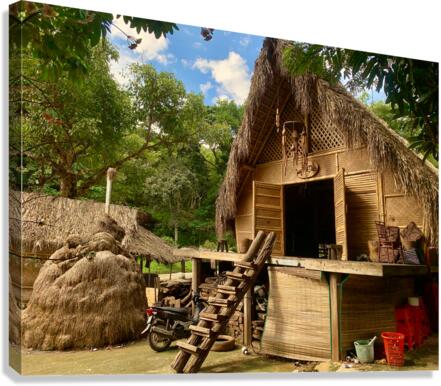 Beautiful Massive Hut Canvas Print