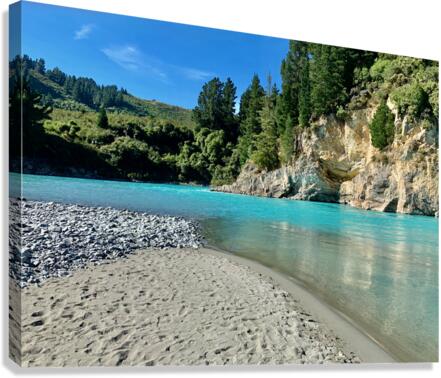Blue Lake Canvas Print