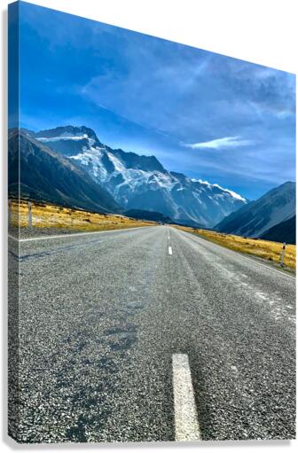 New Zealand Roads Canvas Print
