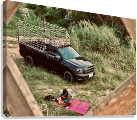 Ukulele Time Canvas Print
