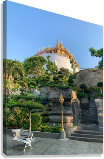 Golden Mount Temple Bangkok 1 Canvas Print
