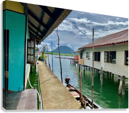 Koh Panyee Floating Village Thailand Canvas Print