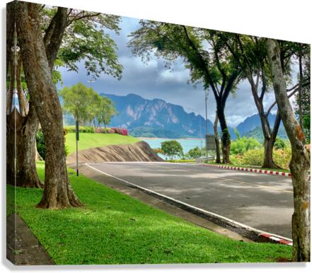 Road to Khao Sok Lake Thailand Canvas Print