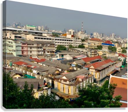 Overview of Bangkok 4 Canvas Print