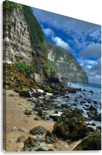 Black Rock Beach Canvas Print