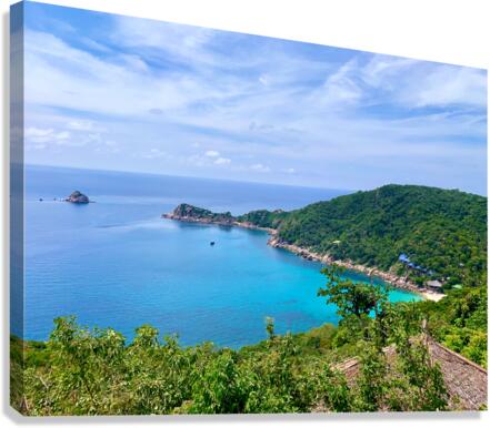 Aow Luek Bay Koh Tao Canvas Print